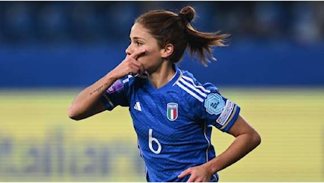 Roma Femminile, Italia-Finlandia 4-0: Giugliano firma il momentaneo raddoppio