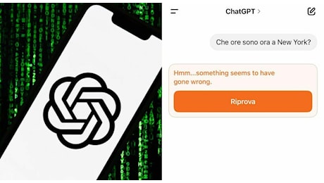 ChatGpt down in tutto il mondo, l'intelligenza artificiale fuori uso per alcune ore: cosa è successo