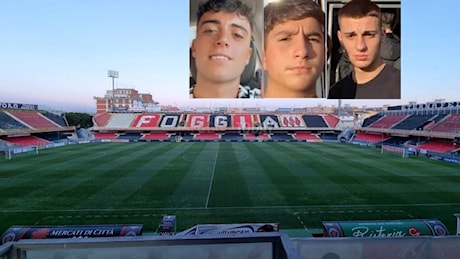 Foggia, domani i funerali dei tre tifosi. Proclamato lutto cittadino, il club devolve alle famiglie l'incasso della gara col Catania