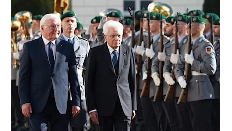 Mattarella in Germania, incontri con Steinmeier e Scholz:“Con Meloni rapporti non sono cambiati