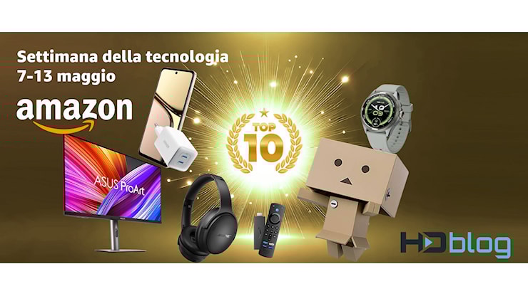 Settimana della tecnologia Amazon: le 10 offerte top da non lasciarsi sfuggire - HDblog.it Settimana della tecnologia Amazon: le 10 offerte top da non lasciarsi sfuggire - HDblog.it