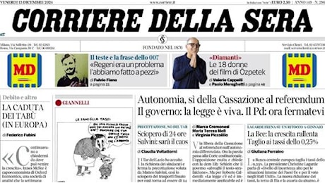 Corriere della Sera : Milan, la resa dei conti: possibili panchine punitive con il Genoa