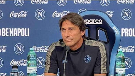 Conte in conferenza presenta la sfida all'Empoli: dalle 15 su Tuttonapoli