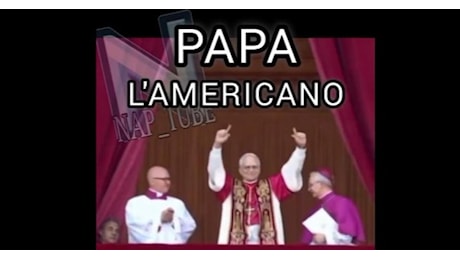 Papa Leone XIV balla scatenato Tu vuò fà l’americano sul balcone del Vaticano dopo l'annuncio della sua elezione - IL VIDEO AI