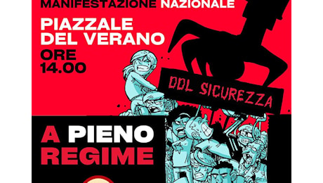 DDL Sicurezza: il 14 dicembre a Roma!