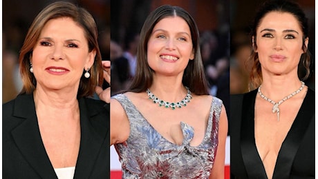 L’emozione di Bianca Berlinguer, la bellezza di Laetitia Casta e Luisa Ranieri al primo red carpet della Festa di Roma