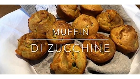 Cuciniamo insieme: muffin di zucchine