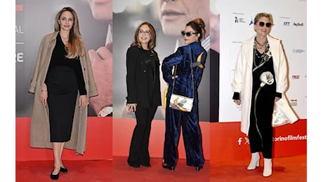 Torino Film Festival, i look più eleganti e i più originali sul red carpet, da Angelina Jolie a Sharon Stone