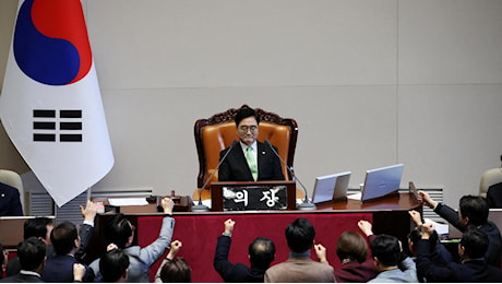 Corea del Sud, approvato l'impeachment del presidente ad interim Han