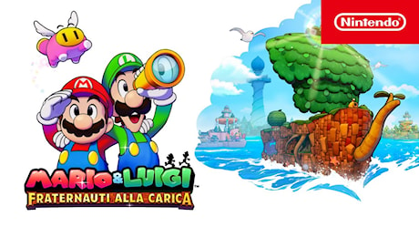 Mario & Luigi: Fraternauti alla carica, guarda il nuovo trailer