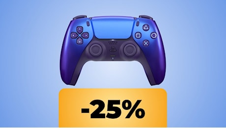 I controller DualSense di PS5 Chroma Indigo è in sconto su Amazon per il Black Friday