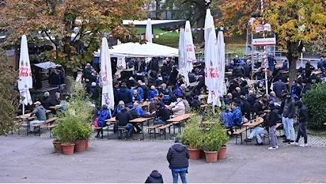 Stoccarda si tinge di nerazzurro, oltre 2mila tifosi per la sfida Champions -Video