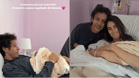 Valentino Rossi e Francesca Sofia Novello (da Arese): è nata la seconda figlia