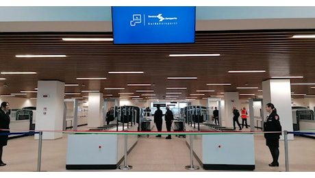 Inaugurata la nuova area security dell'aeroporto Catullo di Verona