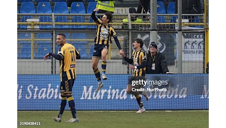 Juve Stabia: terza vittoria consecutiva! Col Cesena, decide Mussolini