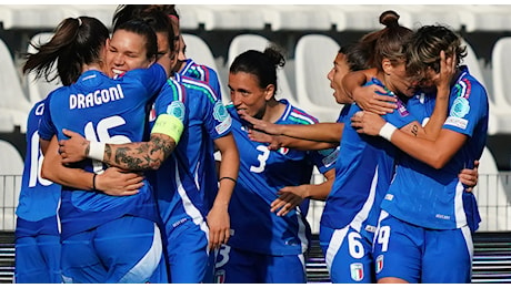 Italia femminile, missione compiuta: 4-0 alla Finlandia e qualificazione all'Europeo centrata