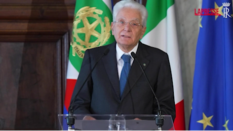 VIDEO Mattarella: L'Italia è tornata a crescere, irragionevole che le agenzie di rating non lo notino