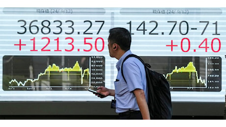 Borsa: Asia positiva con il tech, l'Europa verso il rialzo