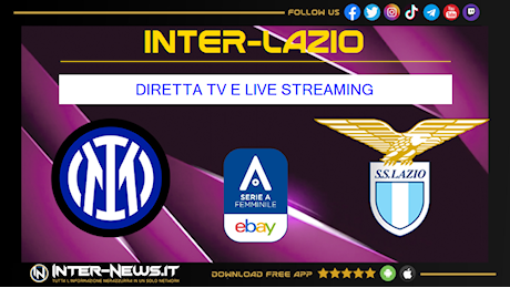 Inter-Lazio Women: data, ora, diretta TV, LIVE streaming e cronaca