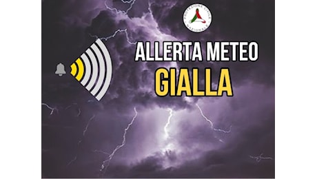 Meteo: l'allerta cambia colore, c'é un nuovo avviso di maltempo