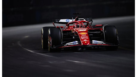 F1 - F1, GP Las Vegas Fp2: Ferrari soffre l'attivazione gomme ma il potenziale c'è