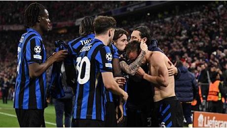 Inter-Bayern Monaco, i bookies vedono i nerazzurri in semifinale. Domani a San Siro quote da tripla