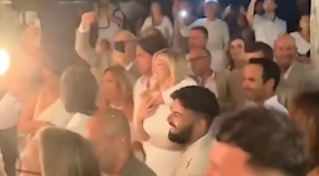 VIDEO / Che festa alle nozze di Inzaghi! Pippo e Simone ballano scatenati, spunta Masini