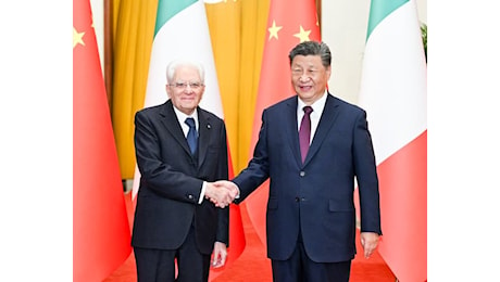 Sergio Mattarella in Cina: 'Con Xi piena sintonia e valutazioni convergenti'