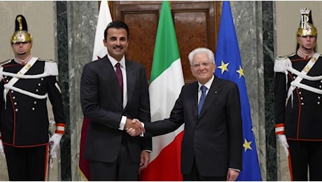 Mattarella riceve Al-Thani, Qatar interlocutore essenziale