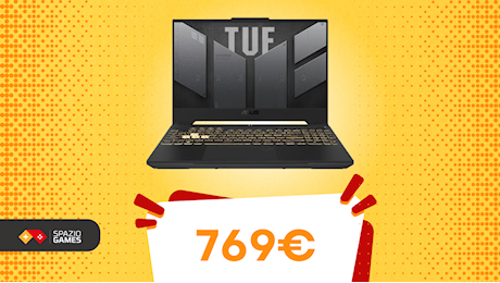 I videogiochi non sono mai stati così belli: ASUS TUF Gaming F15 in OFFERTA a soli 769€!