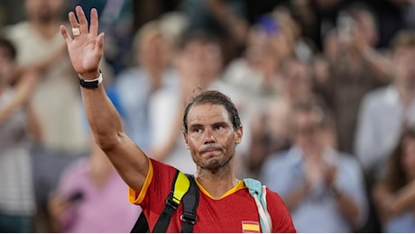 Non sto piangendo, è solo entrato un Rafa Nadal nell'occhio