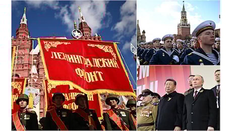 Russia, la parata del 9 maggio a Mosca per il Giorno della Vittoria. FOTO