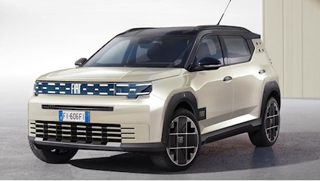 Fiat Giga Panda, Pandone o Panda Suv, il render è molto preciso, il nome ancora in forse