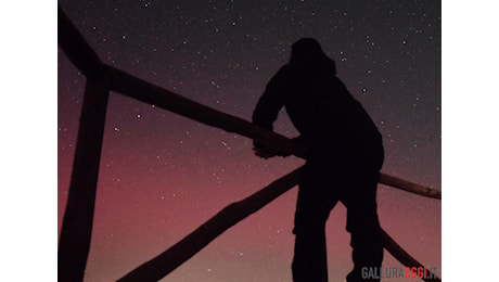 Anche in Gallura l’aurora boreale ha preceduto la prima alba del nuovo anno