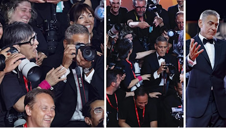 George Clooney fotografo a Venezia: l’emozione della professionista marchigiana