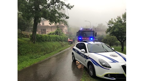 Nubifragio in Appennino: la Polizia locale ha gestito oltre 250 chiamate