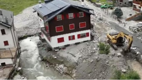 Alluvione a Macugnaga, dopo la notte di grande paura danni per milioni di euro