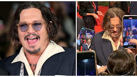 Johnny Depp mania, l'accoglienza in Italia tra cori e bagni di folla: dalla Festa del Cinema a Che tempo che fa